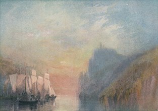 'On the Rhine', c1825 (1904). Artist: JMW Turner.