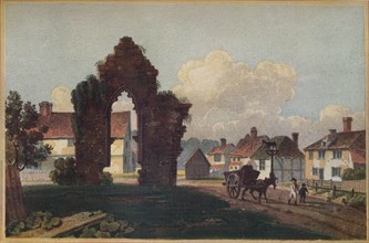 'Remains of an Ancient Chapel, Milkhouse Street, Near Cranbrook, Kent', 1813. Artist: Frederick Wilton Litchfield Stockdale.