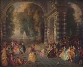 'Les Plaisirs du Bal (Le Bal Champetre)', c1717. Artist: Jean-Antoine Watteau.