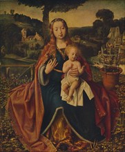 'The Virgin and Child in a Landscape', c1520. Artist: Jan Provoost.