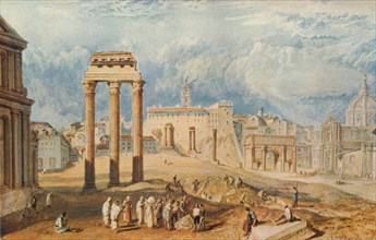 'Forum Romanum', 1818. Artist: JMW Turner.