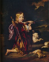 'Boy with Bows and Arrows', c1670. Artist: Nicolaes Maes.
