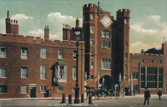 'St. James's Palace, London', c1910, (1910).  Artist: Unknown.