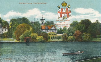 'Popes Villa, Twickenham', c1910. Artist: Unknown.