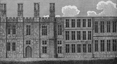 The Manor House at Chelsea, built by Henry VIII, c1810 (1911). Artist: Unknown.