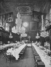 Interior of Mercers' Hall, City of London, c1910 (1911). Artist: Sandell Ltd.