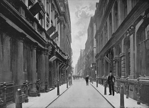 Paternoster Row, City of London, 1911. Artist: Unknown.