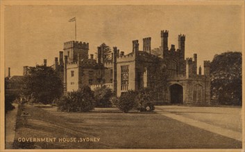 'Government House, Sydney', c1900.  Artist: Unknown.
