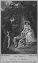 'As You Like It. Act 4. Scene 3. Forest of Arden, - Rosalind, Celia & Oliver', 1798.  Artist: WC Wilson.
