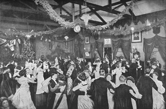 A Christmas dance at the German Gymnasium, London, c1902 (1903). Artist: Unknown.