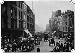 High Street, Kensington, London, c1900 (1901). Artist: Unknown.