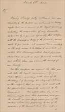 Letter to Benjamin West, President of the Royal Academy, 1803 (1904). Artist: Unknown.