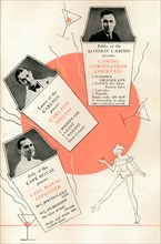 'Cocktail recipes', c1935 (1935).  Artist: Unknown.
