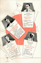 'Cocktail recipes', c1935 (1935).  Artist: Unknown.