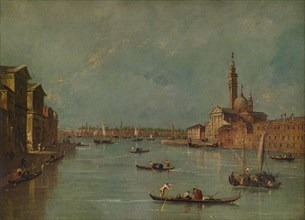 'The Island of San Giorgio, Venice', c1770, (1938). Artist: Francesco Guardi.