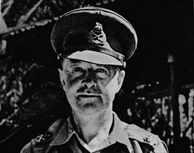 General Alexander, commander of British forces in North Africa, 1942 (1944). Artist: Unknown.