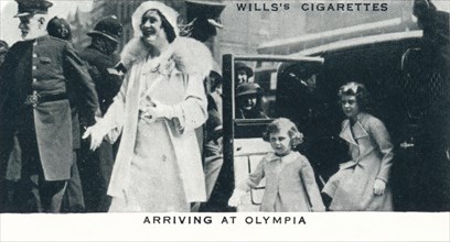 'Arriving at Olympia', 1935 (1937). Artist: Unknown.