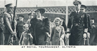 'At Royal Tournament, Olympia', 1936 (1937). Artist: Unknown.
