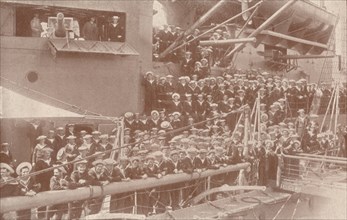 Some of the ship's company of HMAS 'Australia', c1917 (1919). Artist: Unknown.