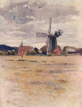'Cranleigh Windmill', 1911, (1914). Artist: James S Ogilvy.