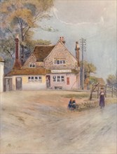 'Ewehurst Post Office', 1911, (1914). Artist: James S Ogilvy.