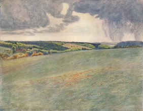 'Box Hill and Ranmore from Tot Hill', 1913, (1914). Artist: James S Ogilvy.