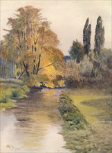'View on the Wandle', 1912, (1914). Artist: James S Ogilvy.