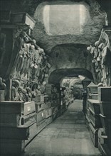 Catacombs of the Capuchins, Palermo, Sicily, Italy, 1927. Artist: Eugen Poppel.