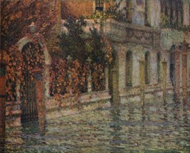 Le Palais Blanc, Automne, Venise', c1906, (1918). Artist: Henri Eugene Le Sidaner.