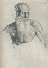 'Etude De Vieillard A Longue Barbe', c1895, (1923). Artist: Alphonse Legros.