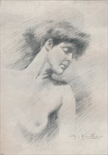 'Female Study', c1895, (1897). Artist: Robert Fowler.