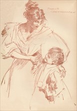 'Mother and child', c1897, (1897). Artist: Maurice Greiffenhagen.