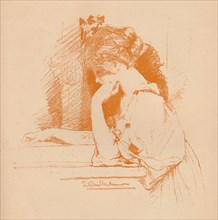 'Sketch of A Girl', c1885, (1896). Artist: Sir Lawrence Alma-Tadema.
