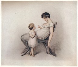 'I Could Not Learn My Book Mama', c1810. Artist: Adam Buck.