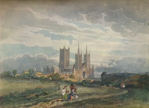 'Lincoln Cathedral', c1795. Artist: Thomas Girtin.