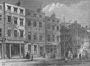 Wigmore Street, Westminster, London, 1820 (1878). Artist: Thomas Hosmer Shepherd.