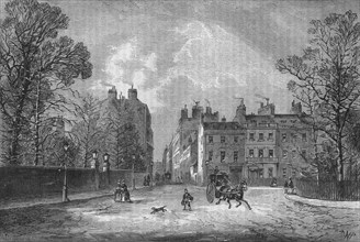 Berkeley Square, Westminster, London, c1850 (1878). Artist: Unknown.