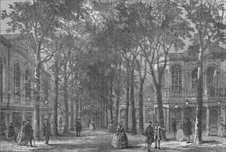 Marylebone Gardens, Westminster, London, 1870 (1878). Artist: Unknown.