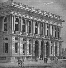 Front of the Army and Navy Club, Westminster, London, c1870 (1878). Artist: Unknown.
