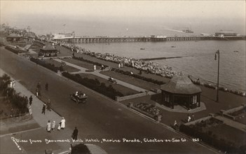 'View from Beaumont Hall Hotel, Marine Parade, Clacton-on-Sea', c1925. Artist: Unknown.