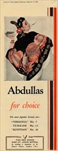 'Abdullas for choice', 1943. Artist: Unknown.