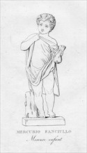 'Mercurio Fanciulo (Mercure enfant)', c1850. Artist: Unknown.