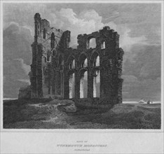 'Part of Tynemouth Monastery. Northumberland', 1814. Artist: John Greig.