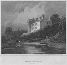 'Branxholm Castle, Roxburghshire', 1814. Artist: John Greig.