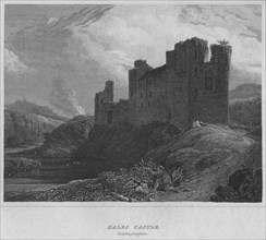 'Hales Castle, Haddingtonshire', 1814. Artist: John Greig.