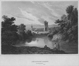 'Jedburgh Abbey, Roxburghshire', 1814. Artist: John Greig.