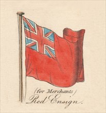 '(for Merchants) Red Ensign', 1838. Artist: Unknown.