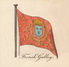 'French Galley', 1838. Artist: Unknown.