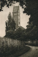'Meersburg (Bodensee). Church', 1931. Artist: Kurt Hielscher.