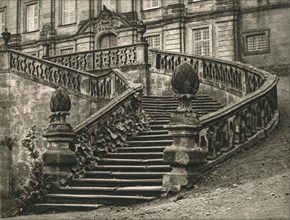 'Schloss Banz - Stairway', 1931. Artist: Kurt Hielscher.